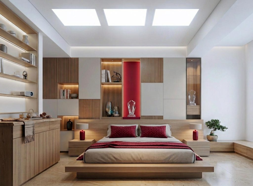 Chytrý stropní LED panel Sunea | 595 x 595 mm