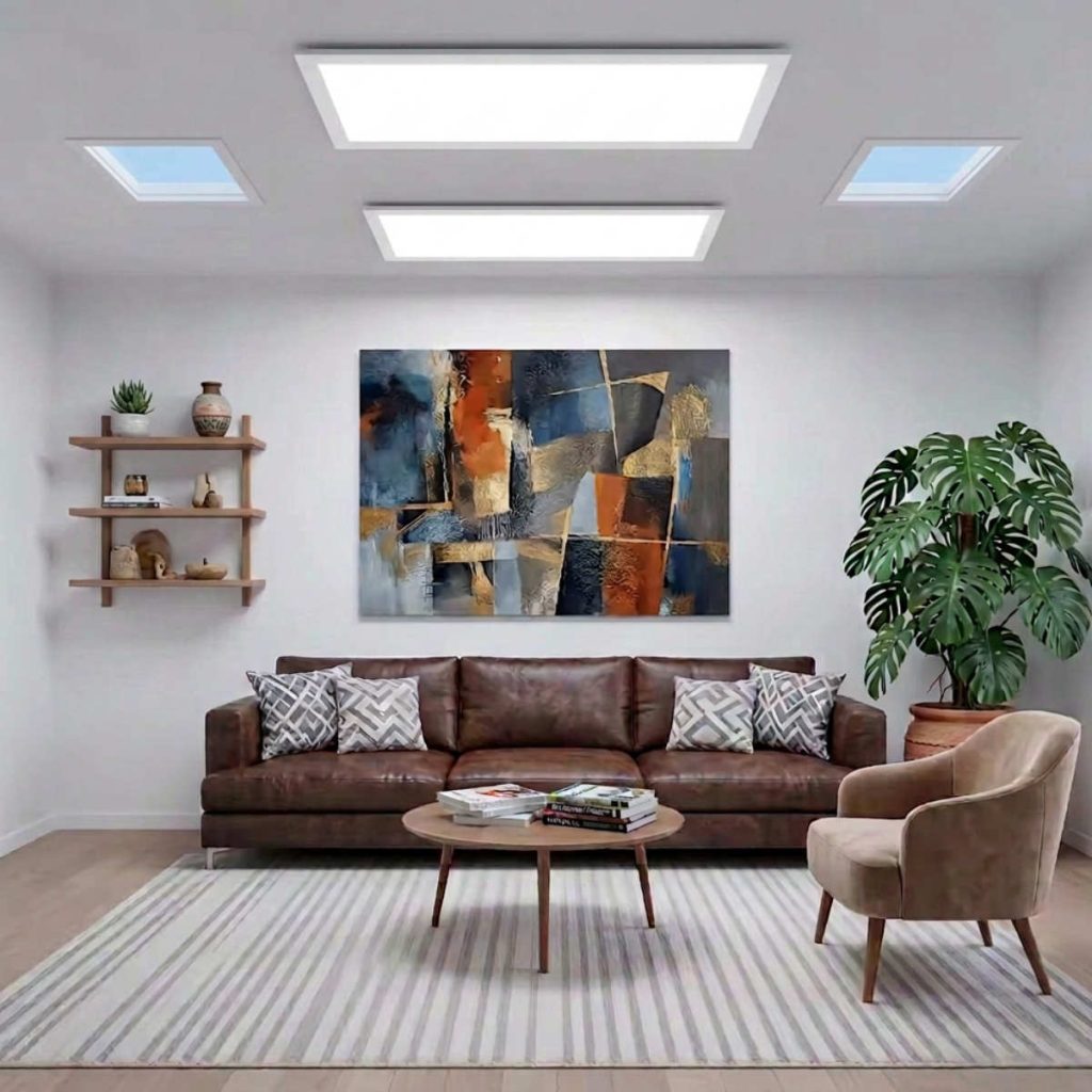 LED světlíky a LED panely Sunea