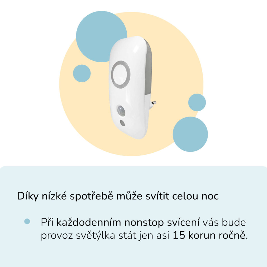 Noční světlo Oranžovka2