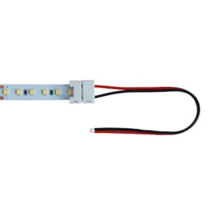 Zapojený konektor (LED pásek->kabeláž) 10mm | 1ks dodán s každým páskem