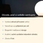 Měsíční lampa ORANŽOVKA - výhody