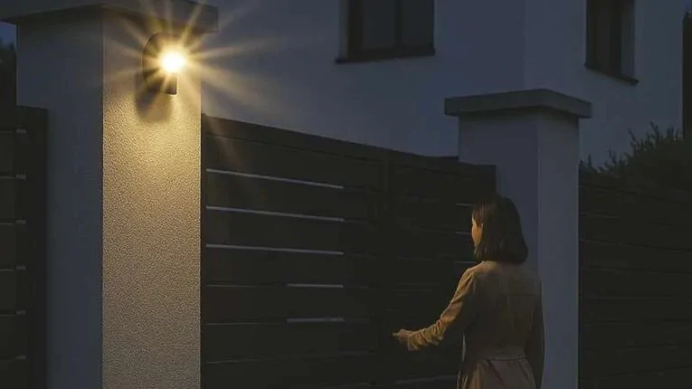 PIR pohybové čidlo (senzor) přisazené černé do koupelny a exteriéru