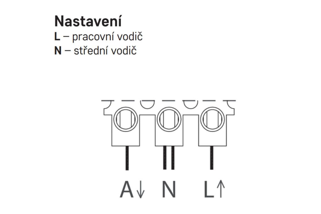 Instalace pohybového PIR čidla (senzoru) zapuštěného
