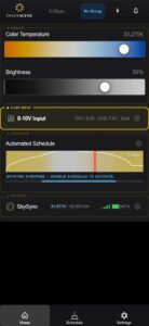 Aplikace SkySync pro Sluneční okno A7