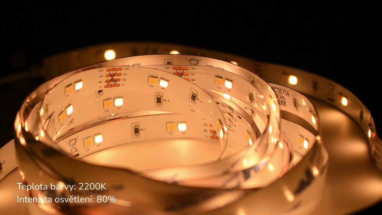 Video preview: LED pásek TW SUN@Home 2200–5000K