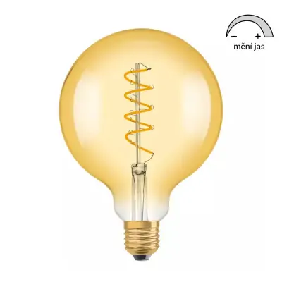 LED žárovka Vintage E27 4W 2000K