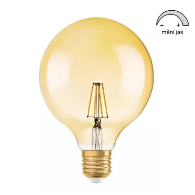 LED žárovka Vintage E27 6,5W 2400K