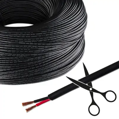 Dvoužilový kabel 2x0,5mm2 | venkovní použití