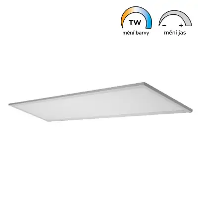 Chytrý stropní LED panel SUN@Home 120×30 cm