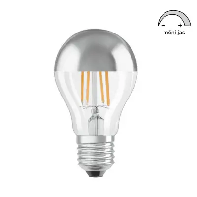 LED žárovka E27 4W 2700K se zastíněným vrcholem
