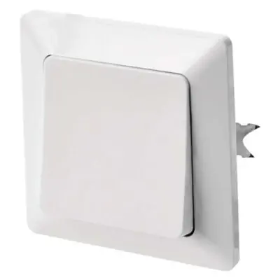 Ovladač tlačítkový zapínací 1/0, bílá barva