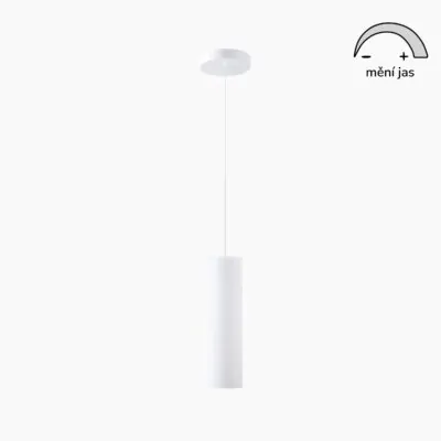 Plnospektrální LED svítidlo KIMBA S2 skleněné 120 mm 41W bílé