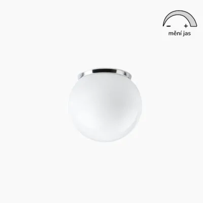 Plnospektrální LED svítidlo SANGRIA 1 plastové 200 mm 8W chrom