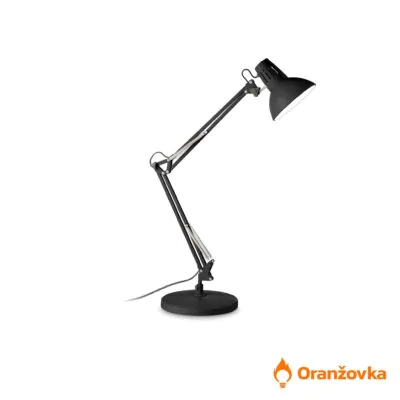 Stolní lampa ORANŽOVKA2 černá | se žárovkou