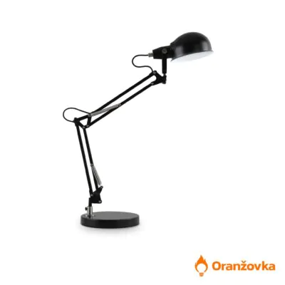 Stolní lampa ORANŽOVKA4 černá | se žárovkou