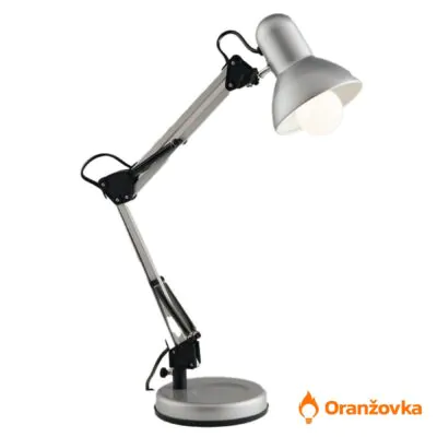 Stolní lampa ORANŽOVKA8 stříbrná