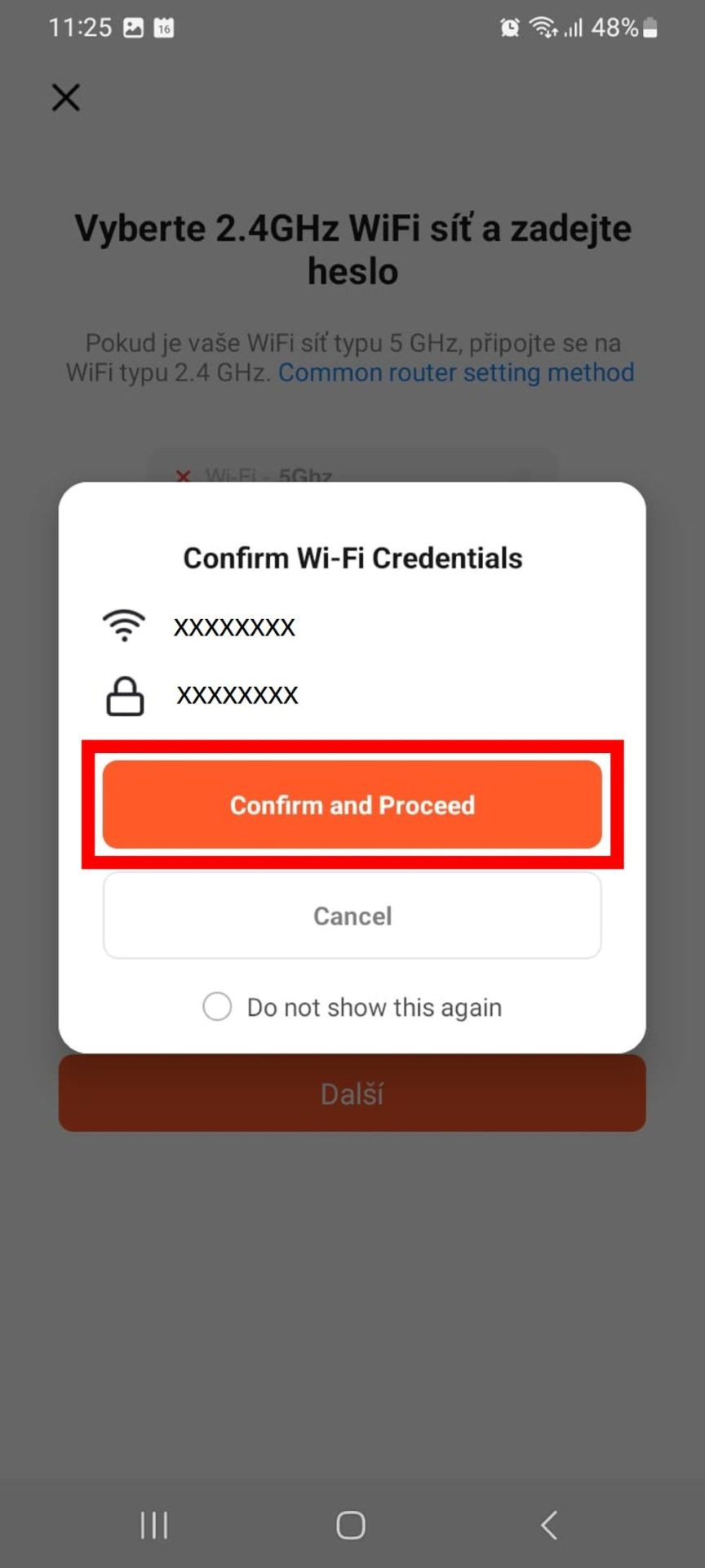 Ruční párování chytré WiFi LED žárovky ORANŽOVKY s mobilní aplikací Tuya Smart
