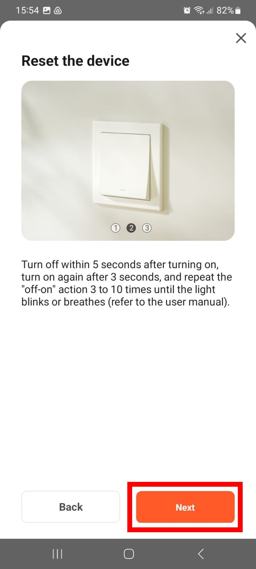 Resetování a ruční párování hytré WiFi LED žárovky ORANŽOVKY s mobilní aplikací Tuya Smart